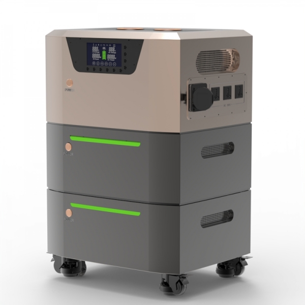 Stacked Energy Storage System 10kwh Lithium Battery 5KW Inverter with Battery SRSOLAR